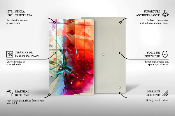 Kitchen countertop cover Painted abstraction