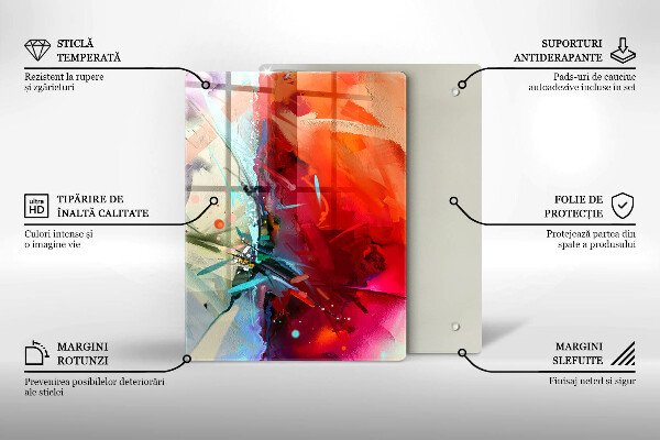 Kitchen countertop cover Painted abstraction