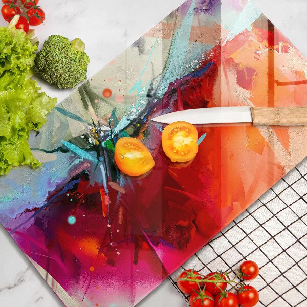 Kitchen countertop cover Painted abstraction