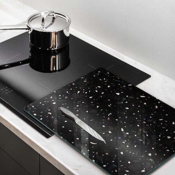 Kitchen countertop cover Dark stone