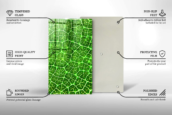 Kitchen countertop cover Leaf structure