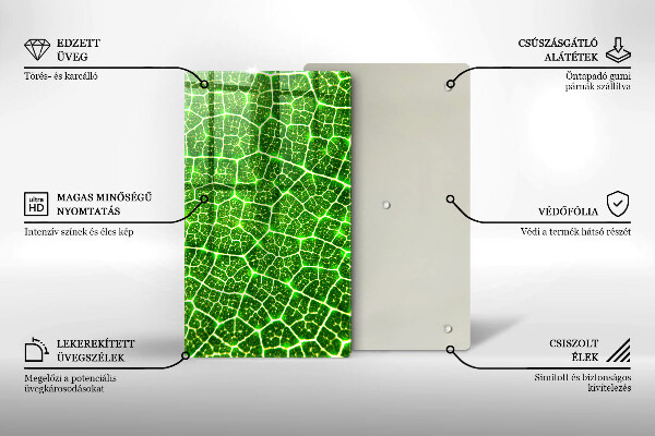 Kitchen countertop cover Leaf structure
