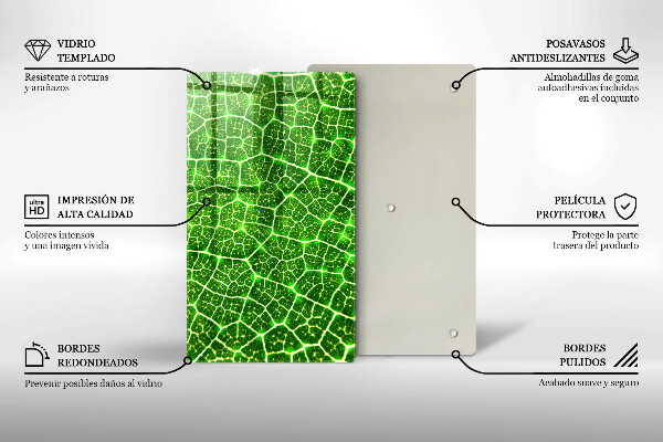 Kitchen countertop cover Leaf structure