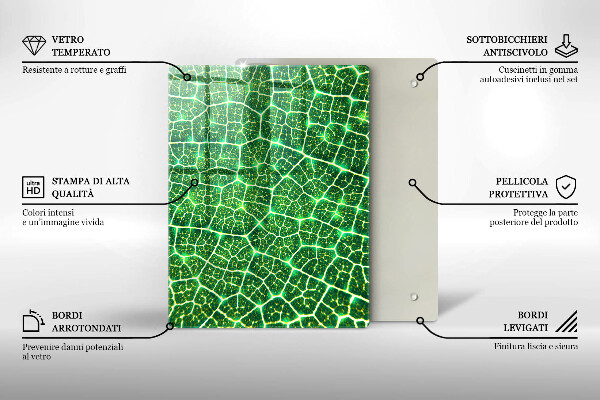Kitchen countertop cover Leaf structure
