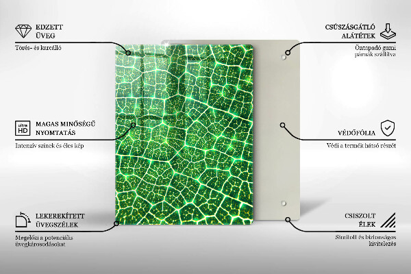 Kitchen countertop cover Leaf structure