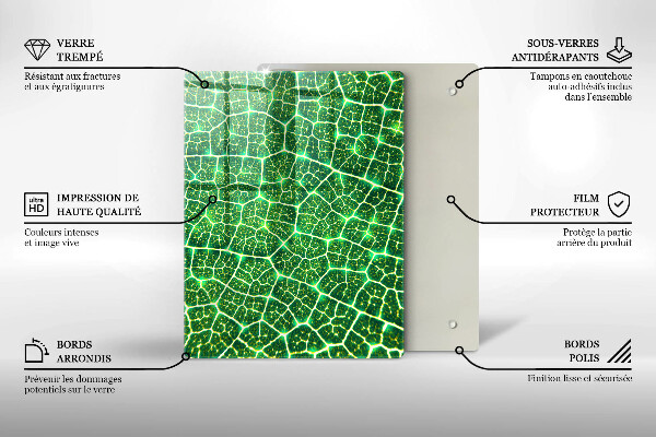 Kitchen countertop cover Leaf structure