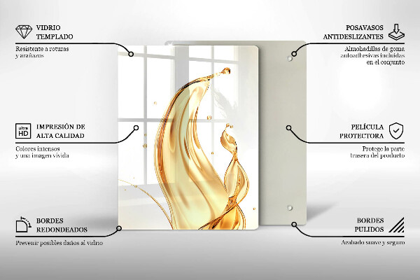 Work surface savers Olive oil