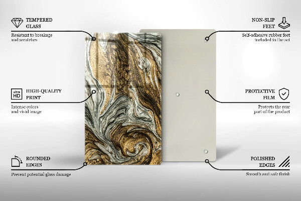 Kitchen countertop cover Rich abstraction