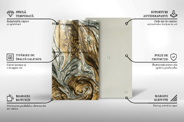 Kitchen countertop cover Rich abstraction