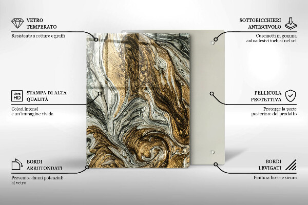 Kitchen countertop cover Rich abstraction