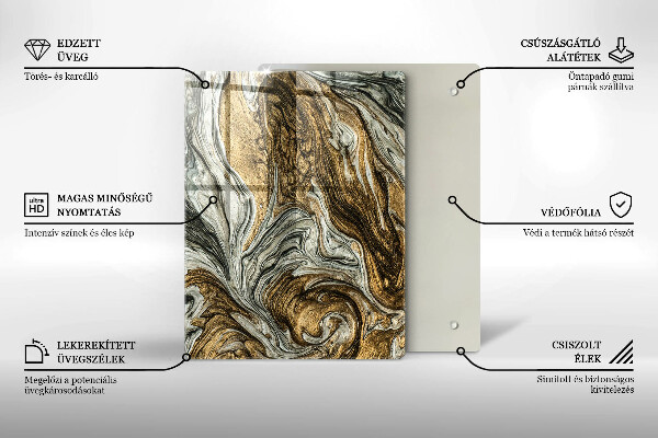 Kitchen countertop cover Rich abstraction