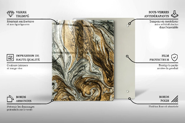 Kitchen countertop cover Rich abstraction