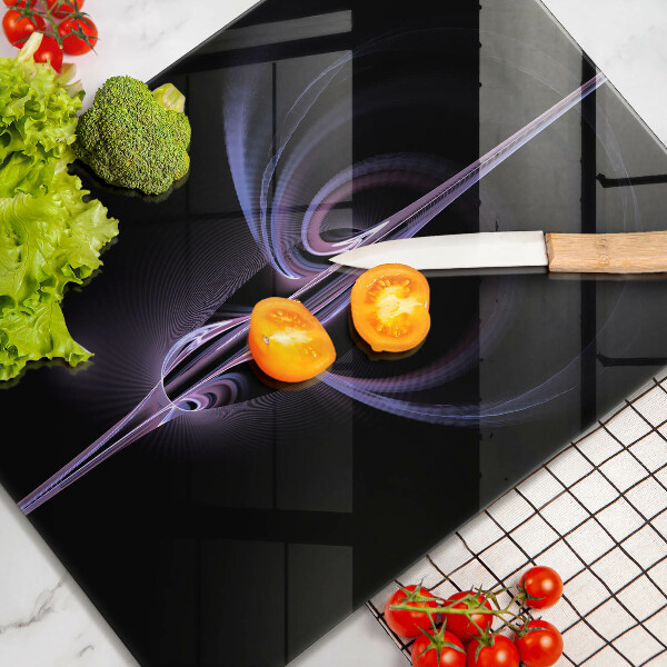 Glass worktop saver Modern abstraction