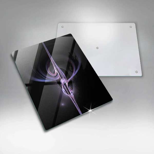 Glass worktop saver Modern abstraction