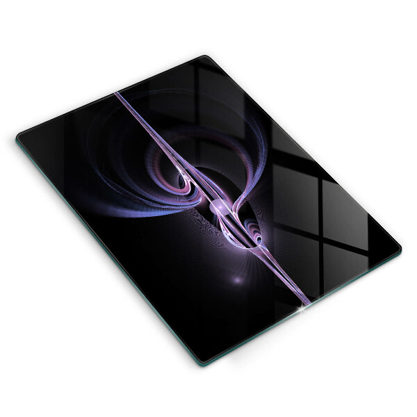 Glass worktop saver Modern abstraction