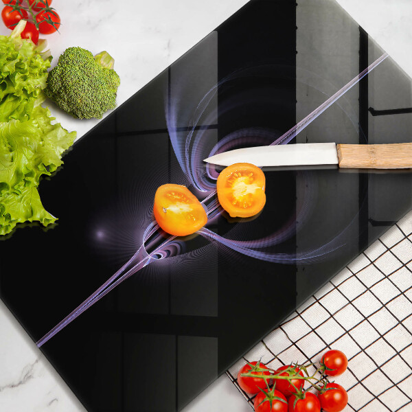 Glass worktop saver Modern abstraction