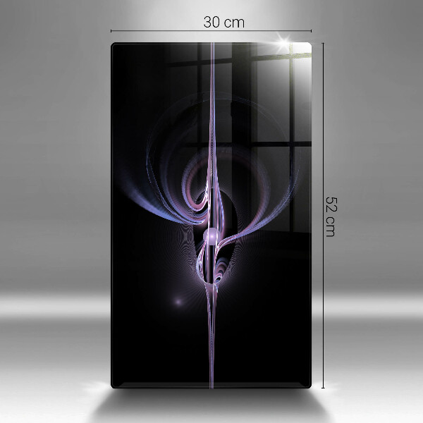 Glass worktop saver Modern abstraction