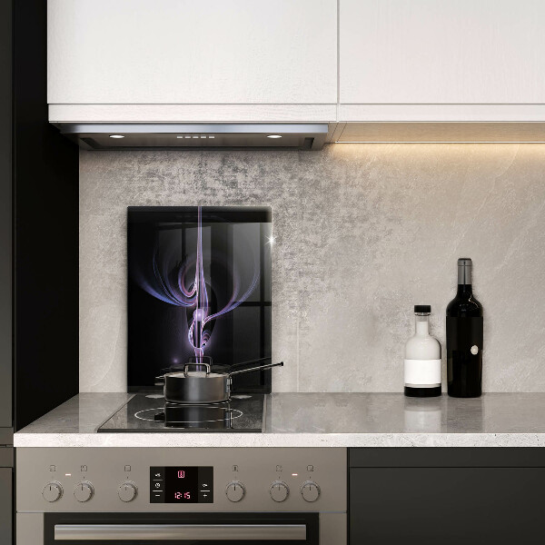 Glass worktop saver Modern abstraction