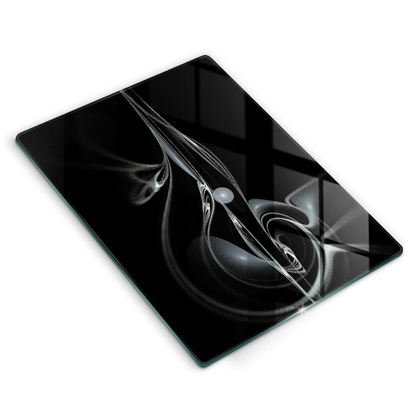 Glass worktop saver Modern abstraction