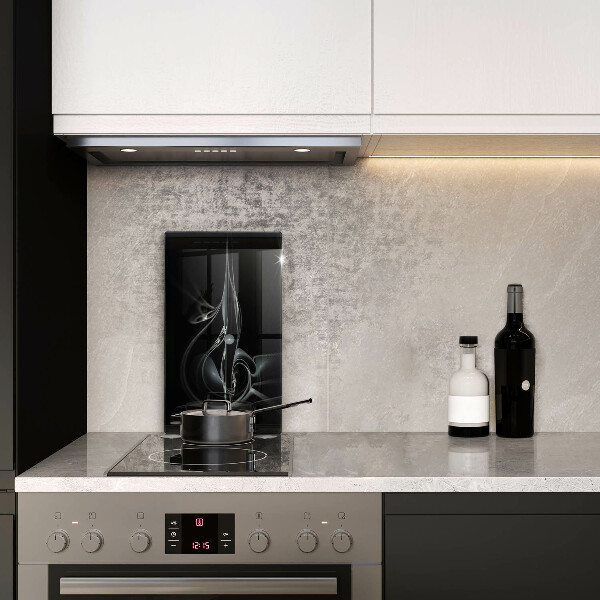 Glass worktop saver Modern abstraction