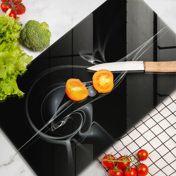 Glass worktop saver Modern abstraction