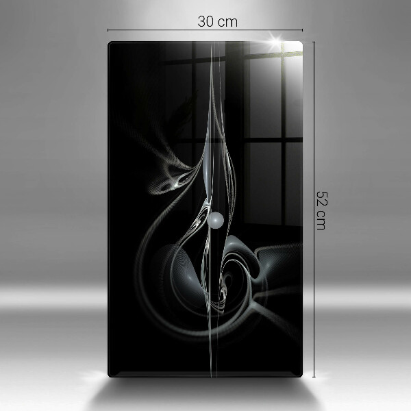 Glass worktop saver Modern abstraction