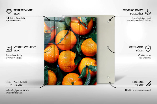 Kitchen countertop cover Fruit oranges