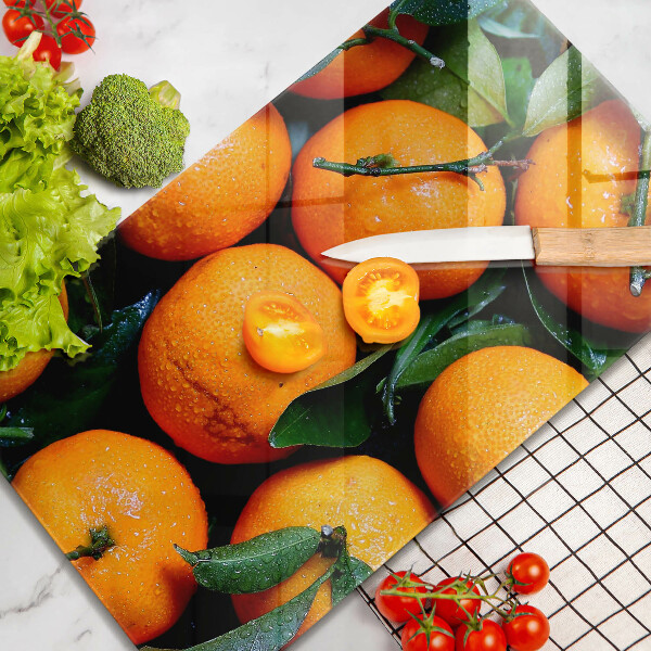 Kitchen countertop cover Fruit oranges