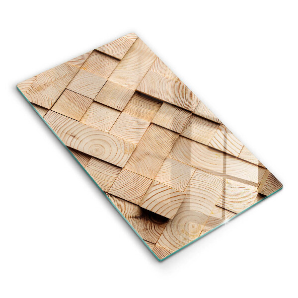 Worktop heat protector Wooden squares