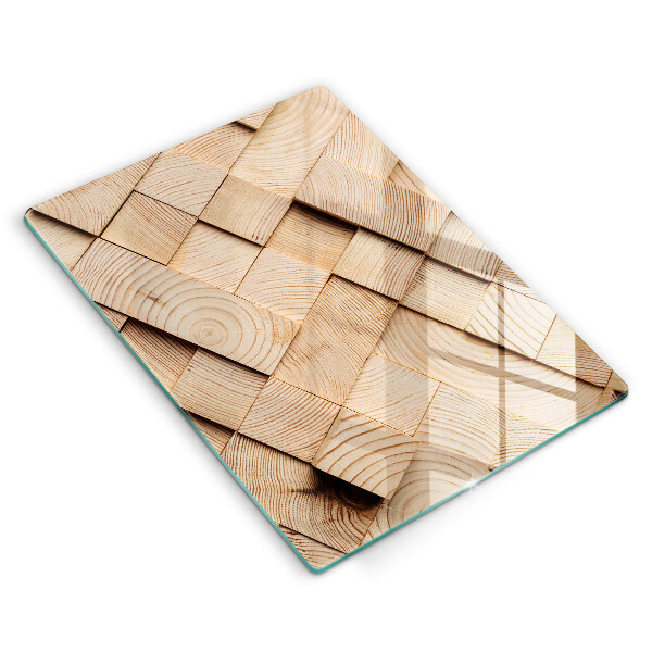 Worktop heat protector Wooden squares