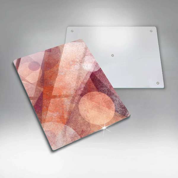 Glass worktop saver Abstract art