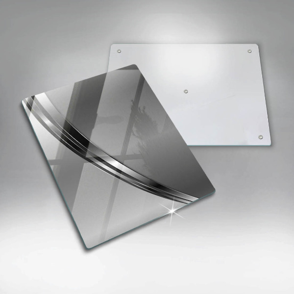 Glass worktop saver Metal abstraction