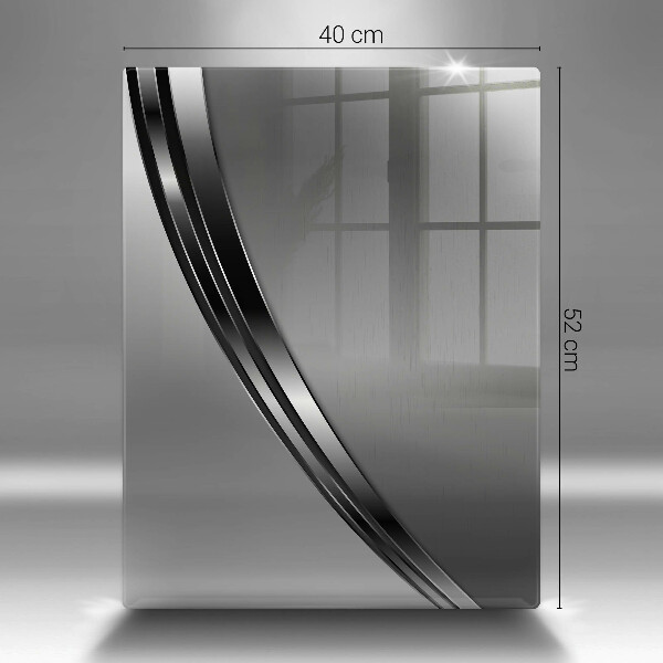 Glass worktop saver Metal abstraction