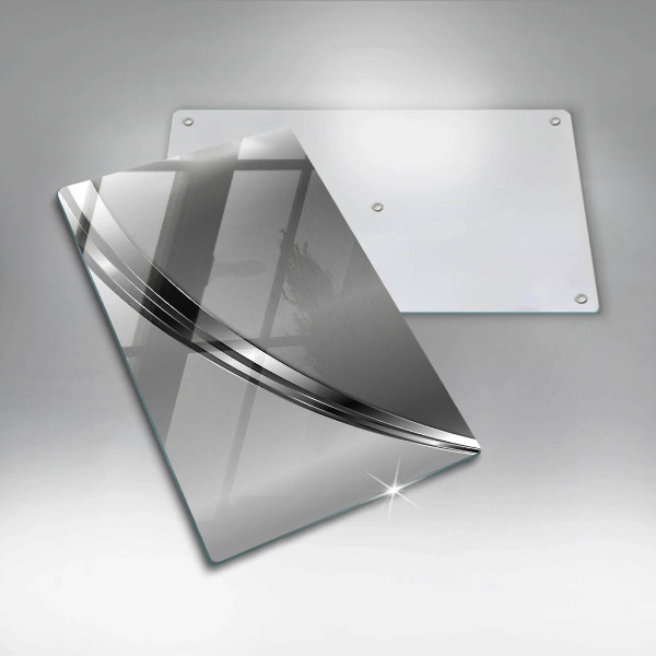 Glass worktop saver Metal abstraction