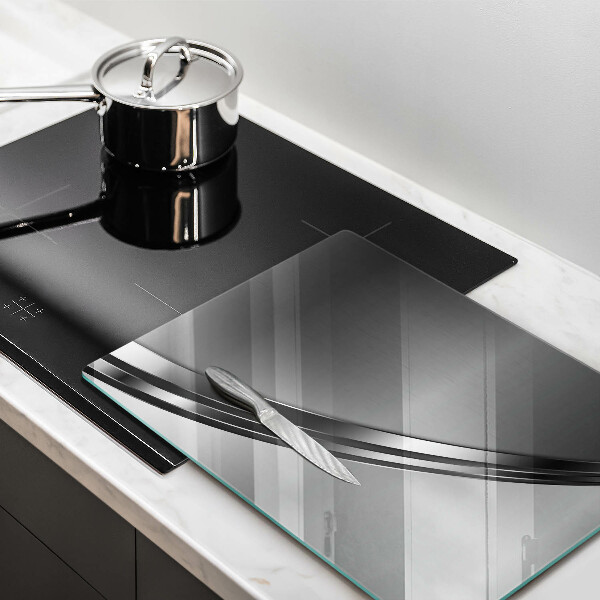 Glass worktop saver Metal abstraction