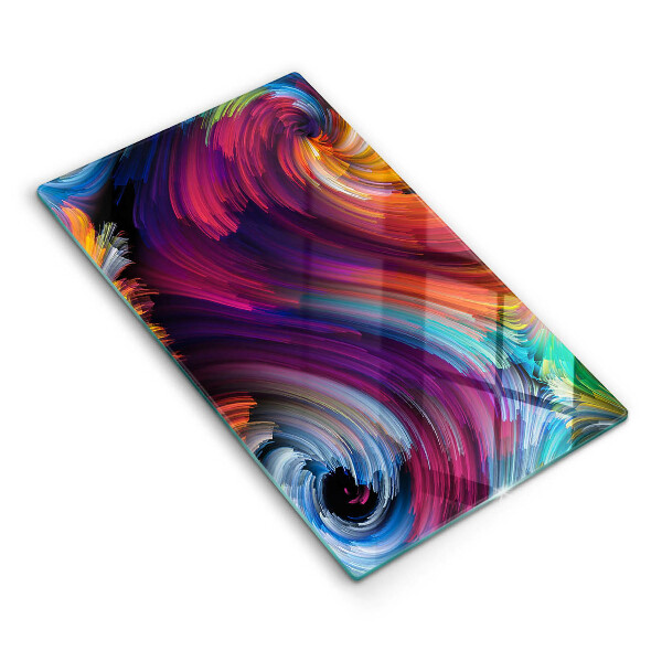 Glass worktop saver Colorful highlights