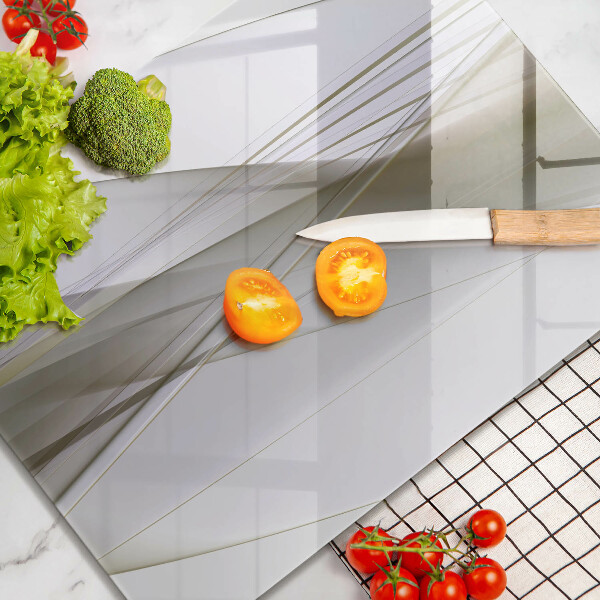 Glass worktop saver Abstraction Design lines