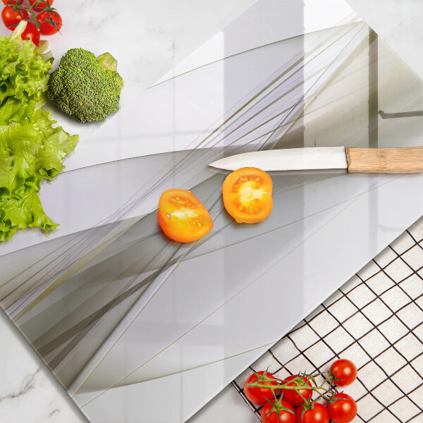 Glass worktop saver Abstraction Design lines