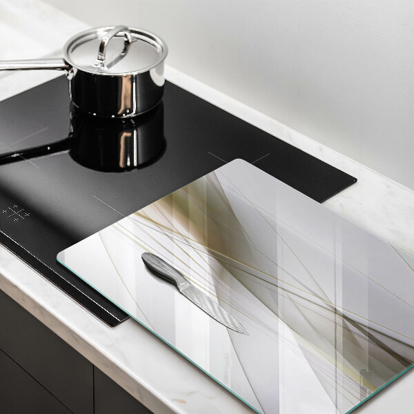Glass worktop saver Abstraction Design lines