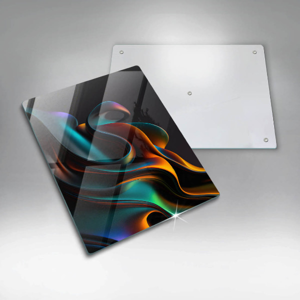 Kitchen countertop cover Colorful abstraction