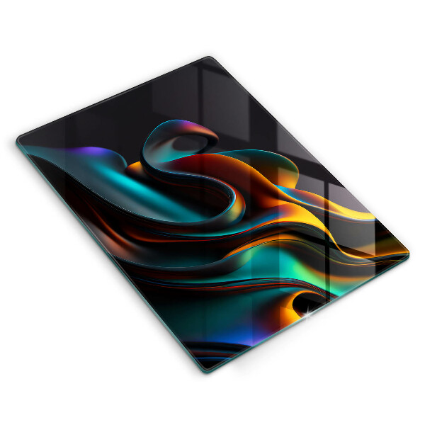 Kitchen countertop cover Colorful abstraction