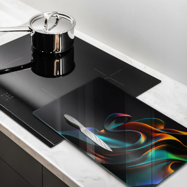 Kitchen countertop cover Colorful abstraction