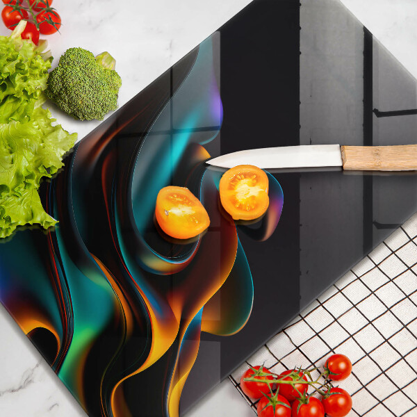 Kitchen countertop cover Colorful abstraction