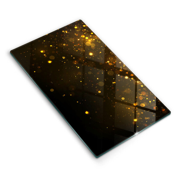 Kitchen countertop cover Golden glitter