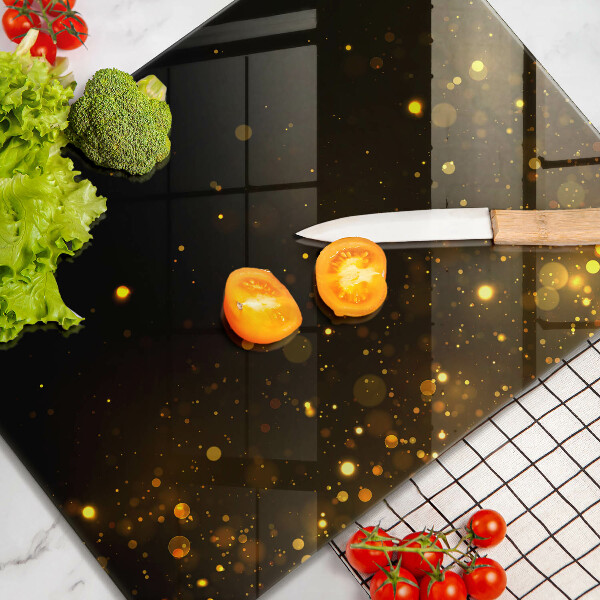 Kitchen countertop cover Golden glitter