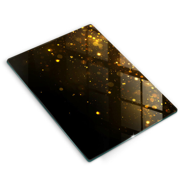 Kitchen countertop cover Golden glitter