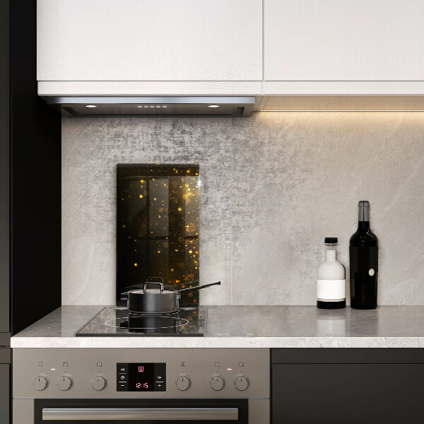 Kitchen countertop cover Golden glitter