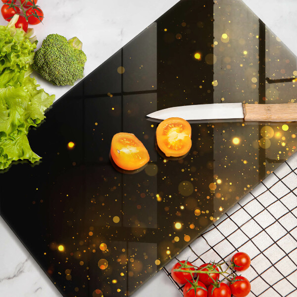 Kitchen countertop cover Golden glitter