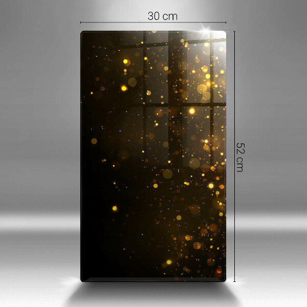 Kitchen countertop cover Golden glitter