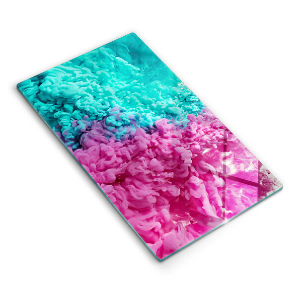 Kitchen countertop cover Turkos-pink smoke